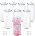 20oz Acrylic Snow Globe Tumbler
