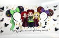It's Just a Bunch of Hocus Pocus Halloween witch decal with cauldron bats and magic ears