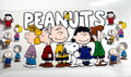 Classic comic gang decal with retro cartoon friends and their dog