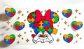 Decal #078 - Autism Heart Mouse