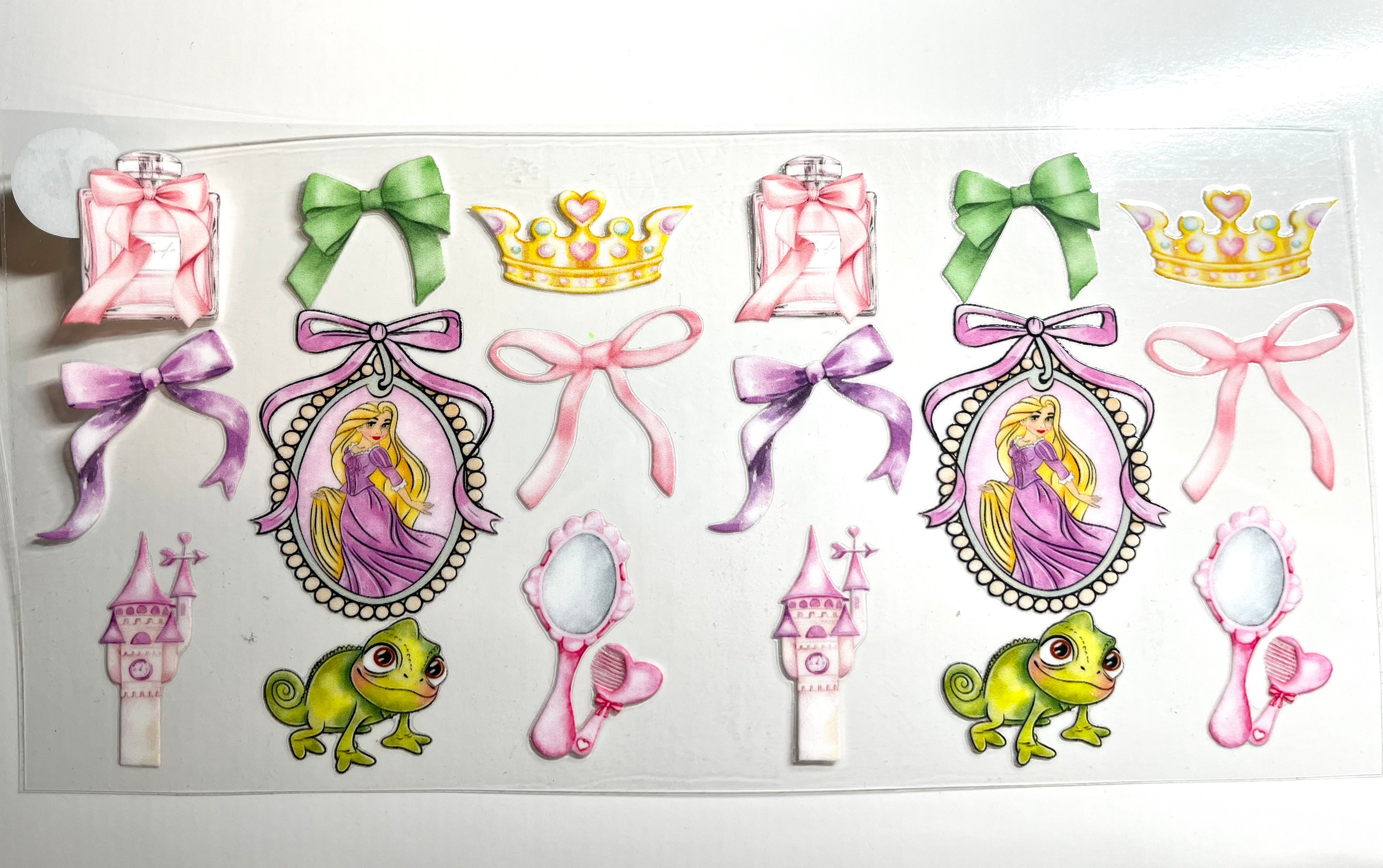 Decal #081 - Princess Bows & Chameleon