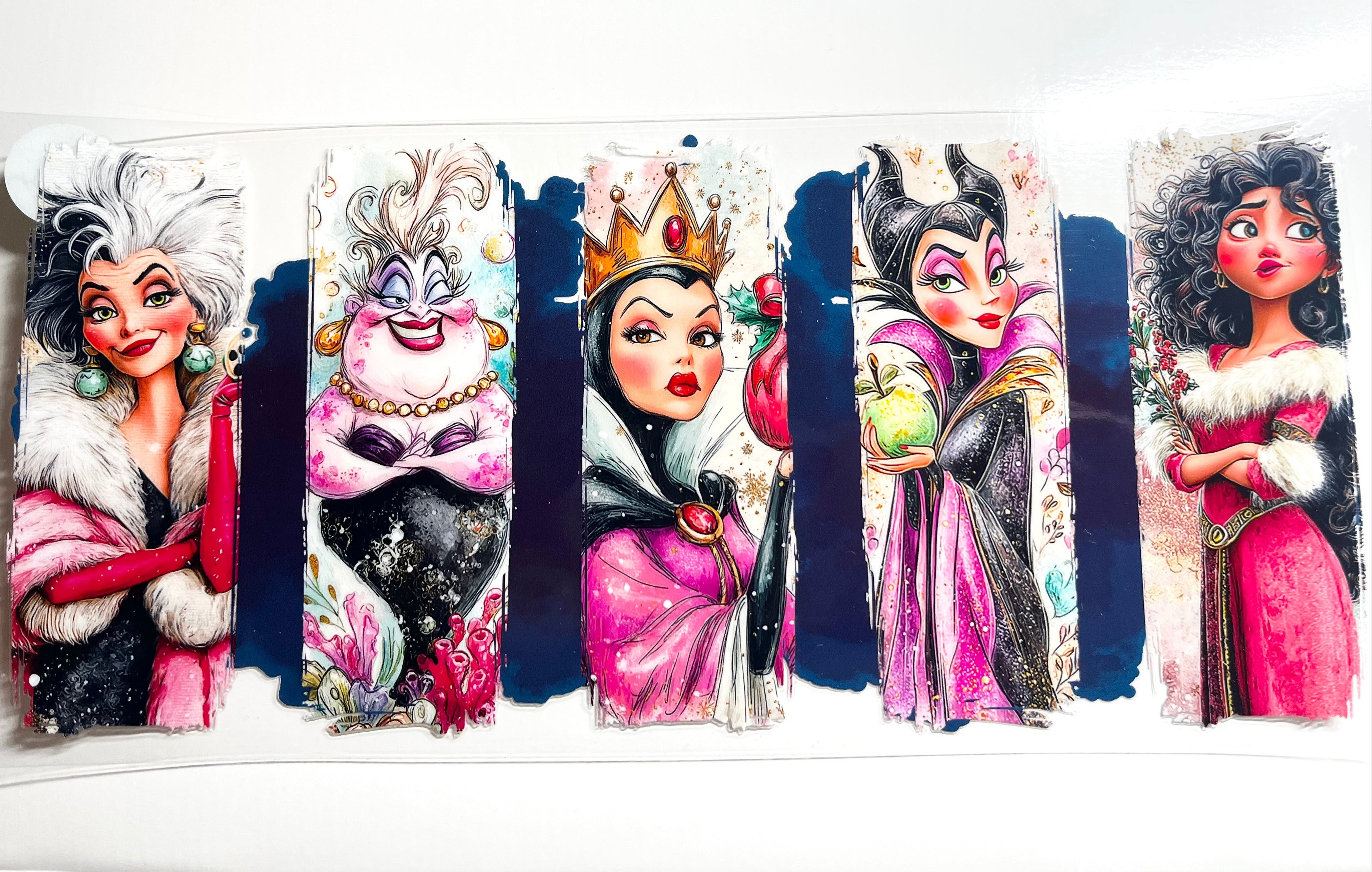 Decal #083 - Villains Watercolor Panel