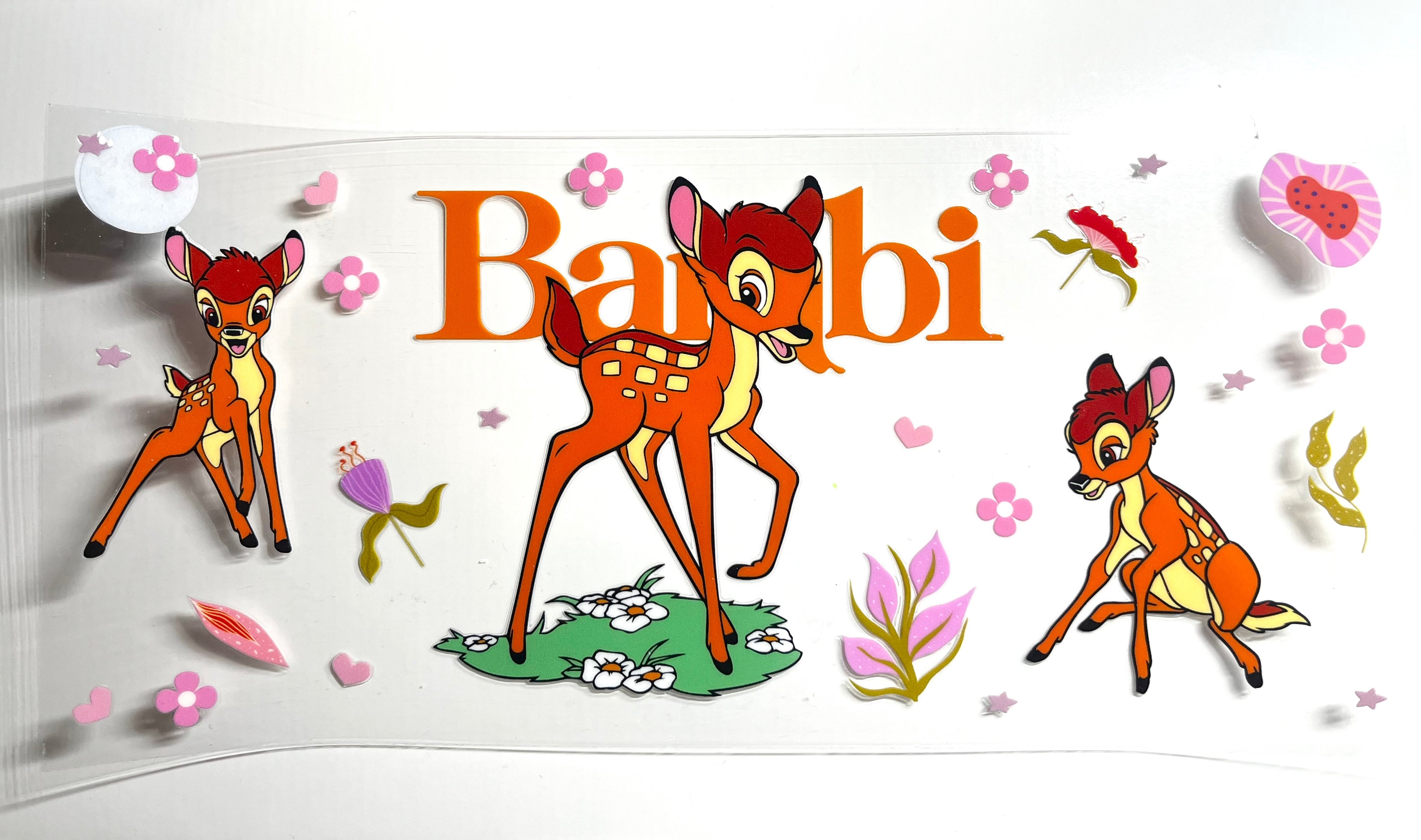 Decal #088 - Deer Floral