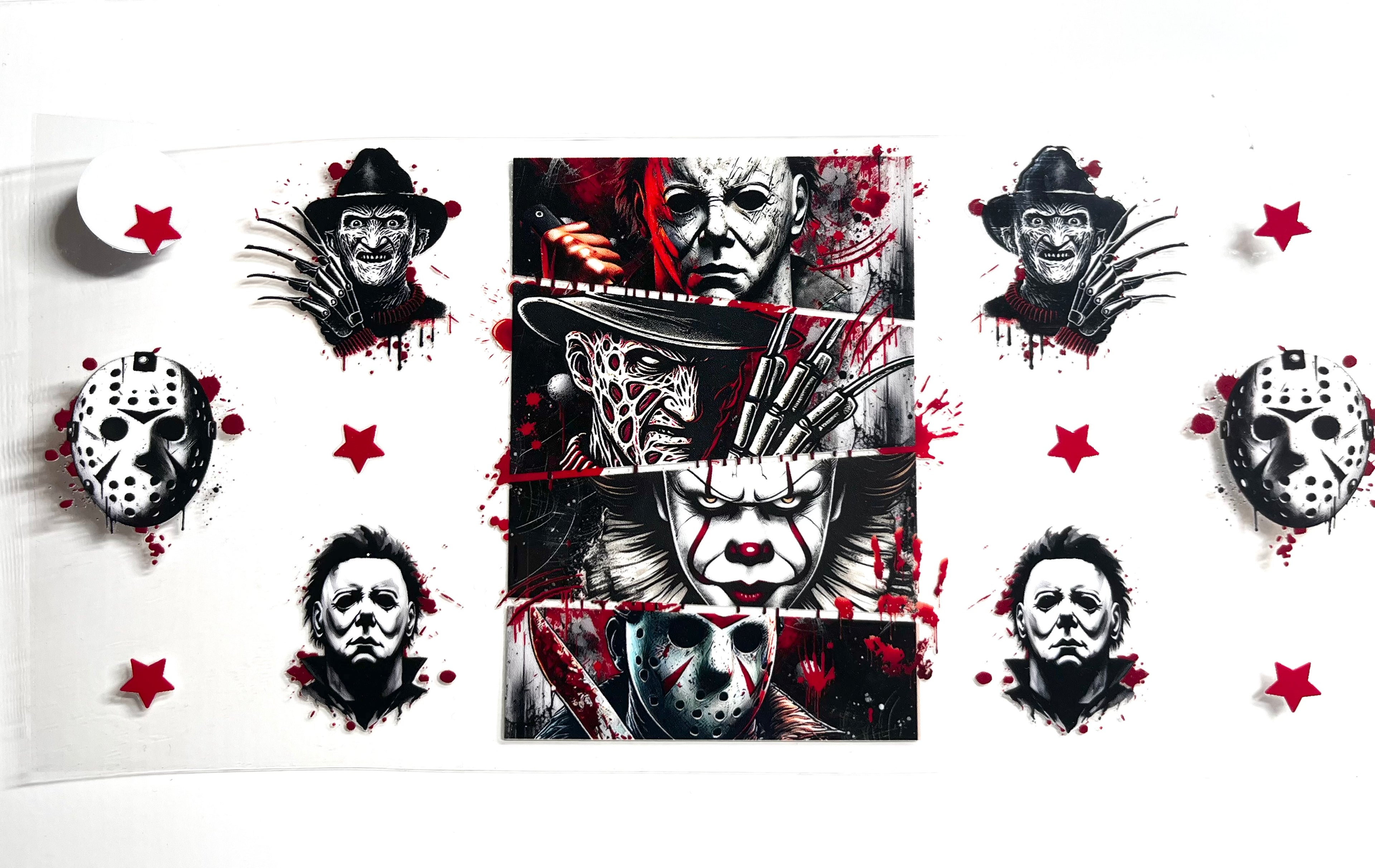 Decal #097 - Horror Icons Panel