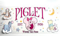 Decal #101 - Piglet Est. 1926