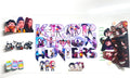 K-Pop Demon Hunters decal sheet with anime characters, chibi figures, and soda pop stickers
