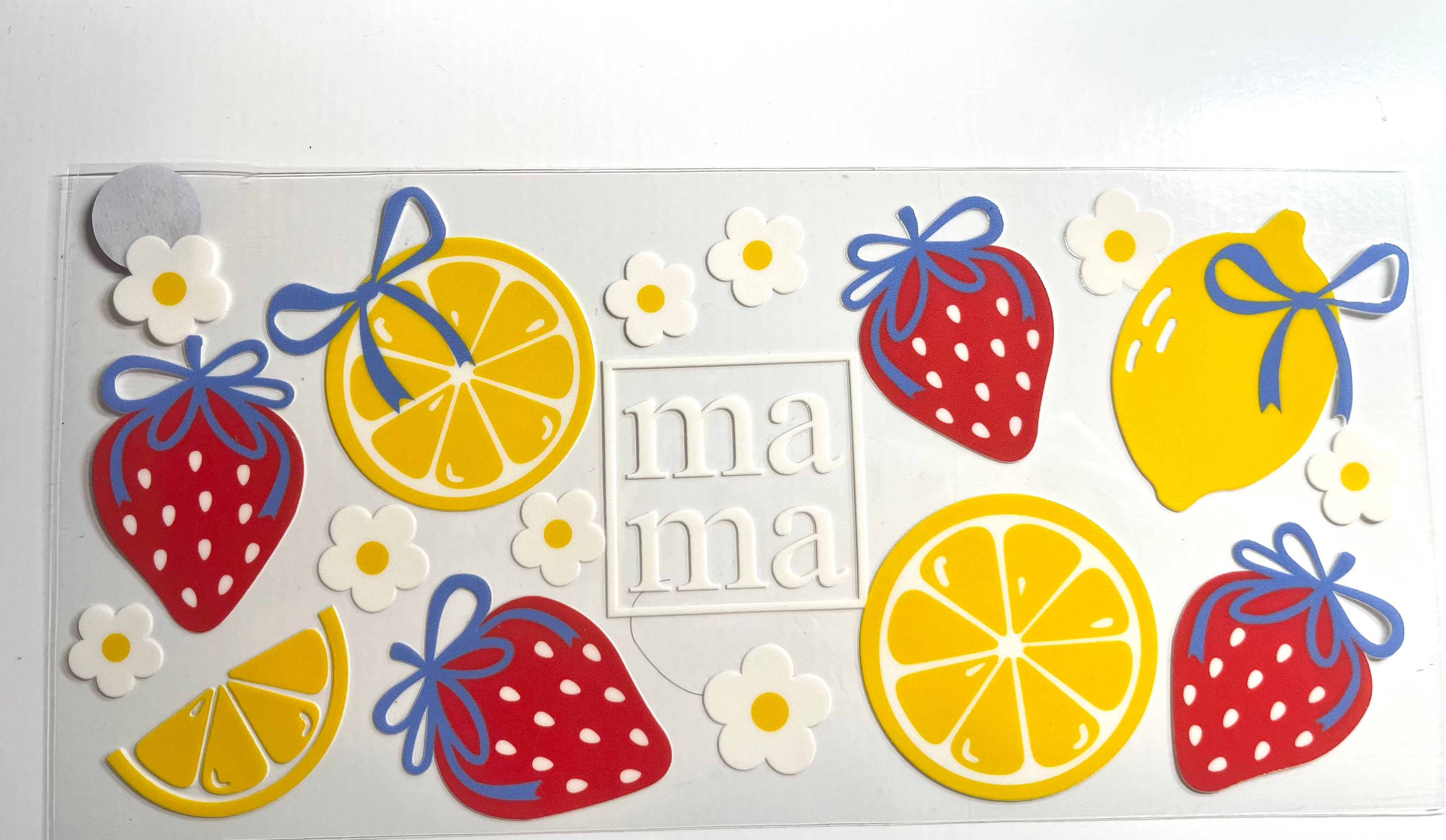 Decal #161 - Mama Strawberry Lemon
