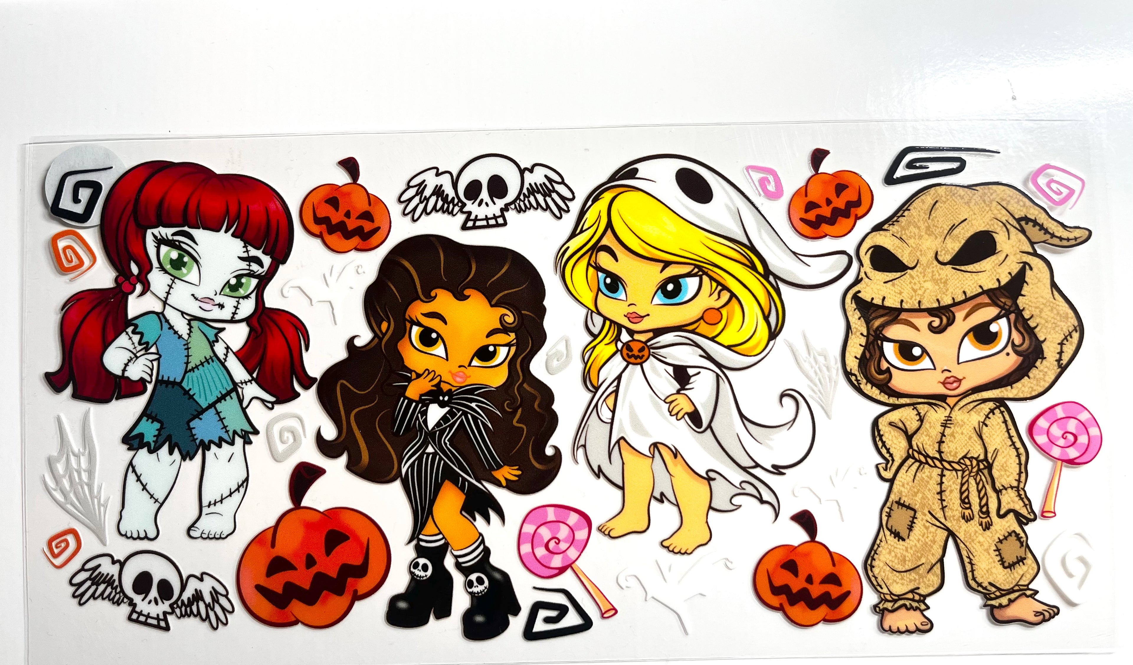 Decal #166 - Spooky Dolls