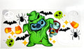 Decal #169 - Green Blue Monster