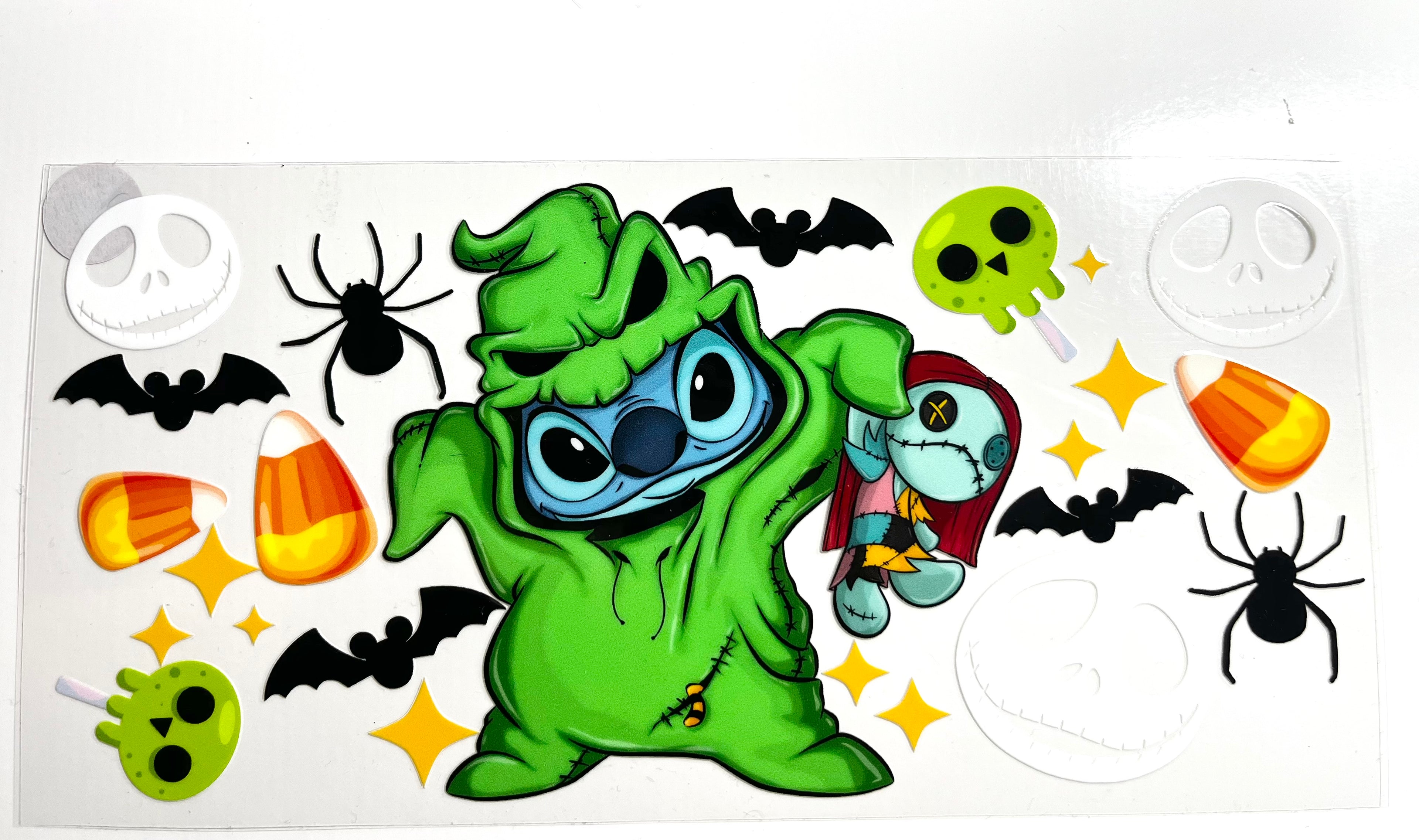 Decal #169 - Green Blue Monster