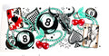 Decal #175 - Rockabilly 8-Ball