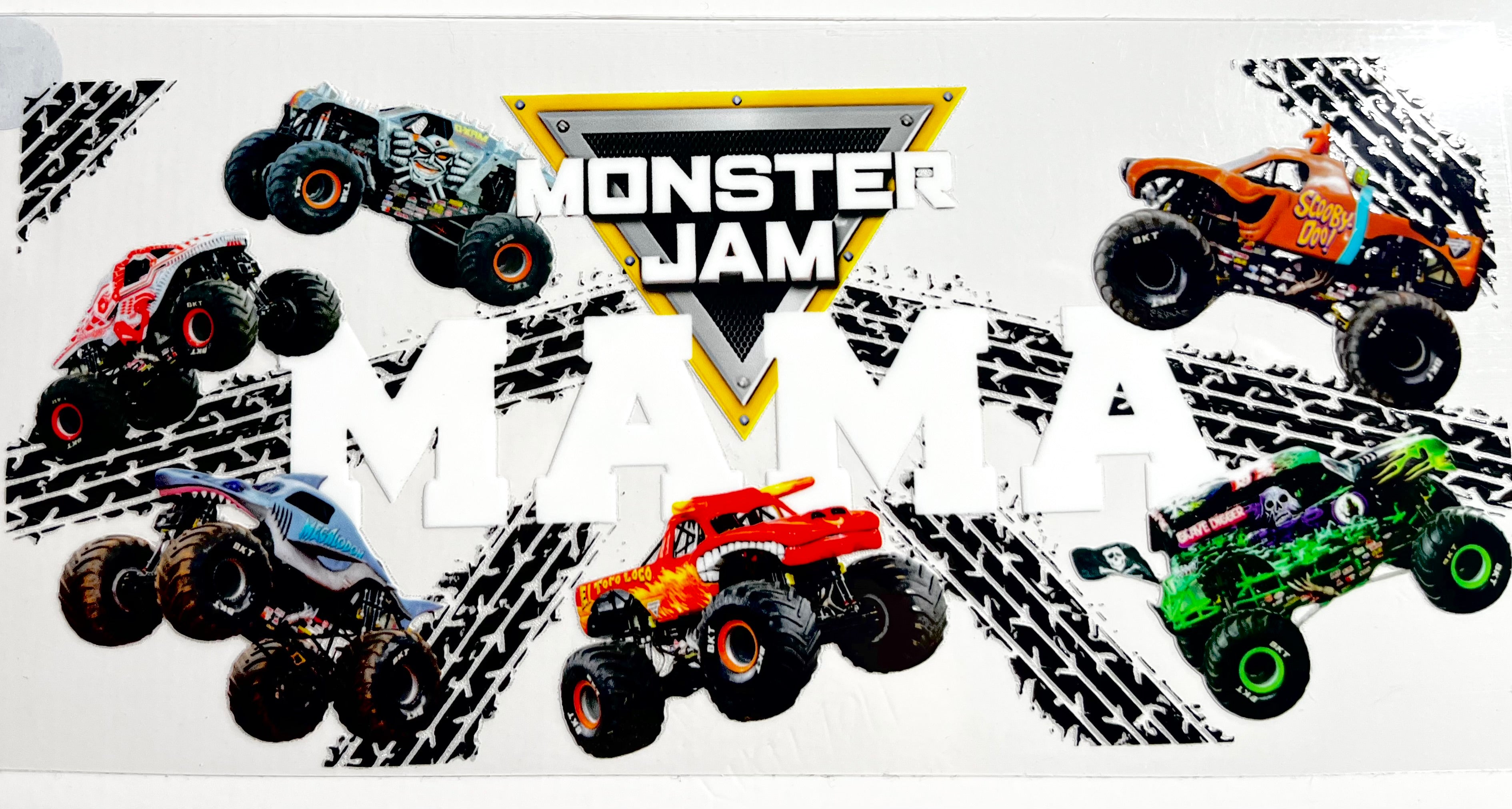 Decal #177 - Monster Trucks Mama
