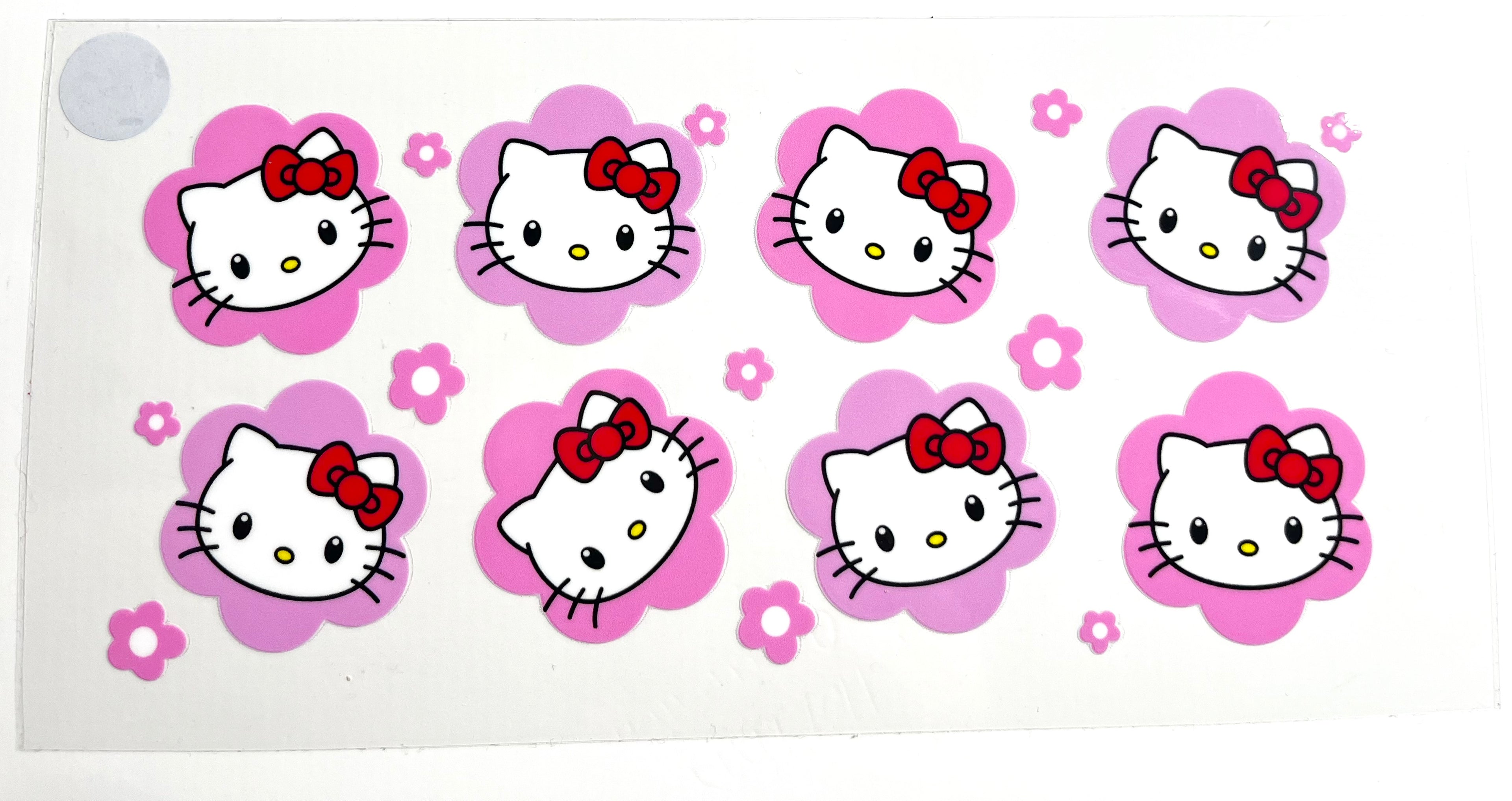 Decal #180 - Pink Cat
